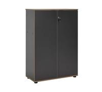 Hanah Home Elegante Soporte para Libros, 72 cm x 109 cm x 34 cm, 100% melamina, 16 mm de Grosor, decoración Moderna del hogar y la Oficina