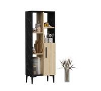 Hanah Home Gabinete Multiusos, 100% melamina revestida de partículas, Talla única