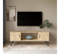 Hanah Home Soporte de televisión, Melamina, Roble, Talla única