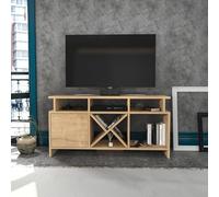 Hanah Home Soporte de televisión, Melamina, Roble, Talla única