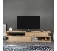 Hanah Home Soporte de televisión, Melamina, Roble, Talla única