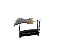Hanaiette 1 unidad Llavero modelo de espada, hacha, martillo de trueno, espada de la Chaos Blade de God of War con soporte de exhibición (modelo estándar 11)