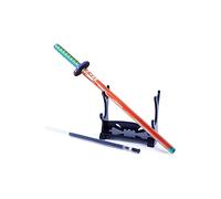 Hanaiette 1 x bolígrafo de gel, modelo de arma para regalo, colección, escritura con mina de gel y soporte para espada (Kokushibou)