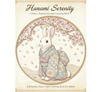 Hanami Serenity - Ukiyo-e Inspired Animals Coloring Book -: A Relaxing Ukiyo-e Style Coloring Book for Adults