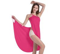 Hanaoops Pareo Playa para Mujer Traje de Baño Chal de Vestido Spaghetti Strap Bikini Cubierta Sarong para Piscina Vacaciones