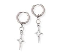 Hanary Gothic Grunge Y2k Stern Ohrringe, Stern Baumeln Ohrringe, Himmlische Ohrringe, Stern Ohrringe Y2K, Grunge Ohrringe, Y2k Ohrringe, Halloween Weihnachten Neujahr Schmuck Geschenk für Frauen