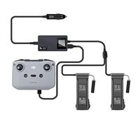 Hanatora Cargador de batería LCD para dron DJI Mavic 3 y mando a distancia, carga (2 USB + 1 batería), accesorios de hub de carga rápida