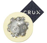 Hanayama and Crux Puzzle Planet Cast - Nivel 4 de 6 - Bastante duro - Incluye calcomanía Crux