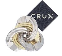 Hanayama Cast Cyclone Puzzle - Nivel 5 de 6 - Bastante duro - Incluye pegatina Crux