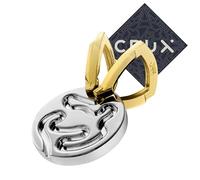 Hanayama Cast Jam Puzzle - Nivel 3 de 6 - Rompecabezas de nivel medio difícil - Incluye calcomanía Crux