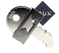 Hanayama Cast Key III - Rompecabezas de nivel 6 de 6 Grandmaster - Rompecabezas increíblemente difícil - Incluye calcomanía Crux