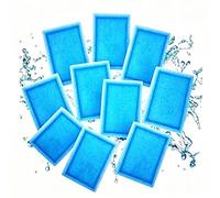 HANBO Cartucho de filtro de acuario, compatible con filtros de alimentación Aqua-Tech 10-20, repuesto para AquaTech EZ-Change #2 cartucho de filtro de alimentación para tanque de peces (paquete de 10)