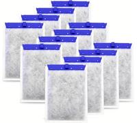 HANBO Cartuchos de filtro de repuesto grandes compatibles con filtros Tetra Whisper Bio-Bag, cartuchos de filtro de acuario grandes para filtros de alimentación Whisper 20i/40i/IQ20/30/45/60 PF20/30