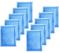 HANBO Paquete de 10 cartuchos de filtro de acuario, compatibles con Aqua-Tech EZ-Change #3, apto para filtros de alimentación 20-40 y 30-60, insertos de filtro de repuesto premium para peceras