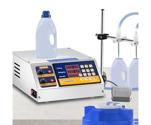 Hanchen Máquina de Llenado de Líquidos 3-4000ml Llenadora de Botellas Digital 4L/min con Dos Boquillas para Bebidas/Perfume/Aceite Esencial