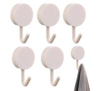 Hanchos De Pared Adhesivo - Juego De Gancho De Almacenamiento De La Cocina De 5 | No Hay Un Estante De Sombrero De Ganchos De Pared Adhesivos, Organizador De Ganchos Decorativos Para La Sala De Estar