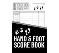 Hand and Foot Score Book: Score Pad for Hand and Foot Card Game | Up to 4 Players | 100+ Score Sheets