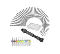 Hand Auger Wrench with Leather Protective Cover,eye Wood Drilling Tools And Manual Hole Maker Multi