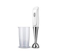 Hand Blender Hand Blender Stick with 700ml Food Chopper 700ml Mixing Beaker 2 Speeds Handheld Immersion Blender for kid Food BPA Free 200W
