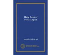 Hand-book of world-English