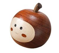 Hand Carved - Figura decorativa para manualidades, diseño de cuadros, portátil y larga duración de las herramientas | Warm Natural Decorative Touch for Bedside Table Nightstand Dressing Area