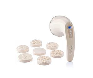 Hand Cellulite Massager B-Skinn Body 8 Massage Head Red Thermal Light