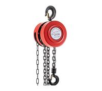 Hand Chain Hoist, 4400 Lbs /2 Ton Capacity Block 8ft/2.5m Lift Manual Industrial-Grade Steel Construction For Lifting Good para barco, camión, remolque