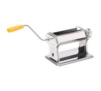 Hand Crank Pasta Press - Manual Noodle Dumpling Machine, Nine Thickness Cutter, Dough Rolling Tool | Spaghetti Sheet Preparation, Homemade Pasta Crafting, Ravioli Wrapper Shaping, Countertop Cooking