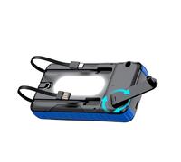 Hand Crank Solar Charger Power Bank - Solar Power Bank,Shockproof with Flashlight For Phone For Camping Hiking Travel Fishing Backpacking Smartphone Tablet