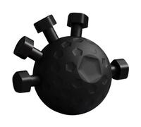 Hand Exercise Balls, Sphere Finger Grip, Portable Forearm Workout Tool with Balanced Grip, Compact Utility with Sturdy Texture, 3.94x3.94x5.12 inches Fitness Accessory, Practical Aid for Home Gym
