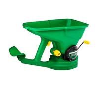 Hand Fertilizer Spreader Portable Broadcast Garden Seeder, 12,8 x 6,5 x 9,06 pulgadas Convenient Portable Compact Farm Seeder Shaker for Residential Lawns and Small Farms