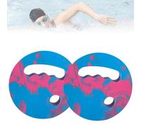 Hand Float Board | EVA Swimming Training Paddle Set 2 Piece | Buoyancy Handheld Pool Exercise Board | Easy Grip Water Workout Aid | Fitness Swimming Practice Equipment for Adults Kids Vacation Summer