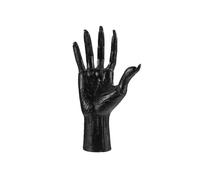 Hand Gesture Sculpture Resin Craft Ornament Witch Hand Home Accessories 12X11X23cm Black Decoration 1Pack