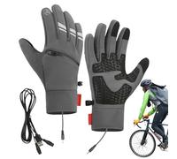 Hand Gloves - Winter Handwear ¦ Adjustable USB Finger Mittens, Polyester Handwear Gloves with Waterproof Protection, Hand Accessory with Soft Lining, Thermal Glove with Battery Powered Warmth