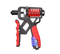 Hand Grip Strengthener - 6inch Forearm Grip Exerciser | Titanium Steel Hand Muscle Workout Gear - Adjustable with Electronic Counter Grips Builds Forearm Strength for Gym Home