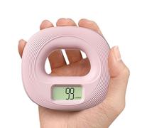 Hand Grip Strengthener - Silicone Gripper Ring with Counting Function for Workout Fitness Training | Resistance Grip Rings for Home Gym Rock Climbing Sports Wrist Forearm Exercise Men Women Adults