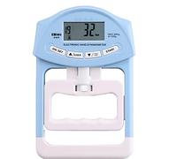 Hand Grip Tester, Hand Dynamometer Trainer Measured By Precision Grip Tester, Electronic Grip Power 198Lb/90Kg, Grip Strengthener For Sports, Home, School, Clinic Use, HUANGHAIQIU