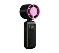 Hand Held Fan High Speed Foldable Can Be Conveniently Powered Rechargeable