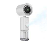 Hand Held Fan with Water Mist Spray with 30ml Water Tank Adjustable
