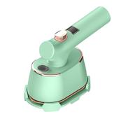 Hand Held Portable Steam Iron, Fast Heat-Up,Lightweight & Compact,2-in-1 Mini Travel Steamer for Clothes, for Home, Dorm, College Dorm Home,Business Trips, Hotels (K2 green)