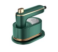 Hand Held Portable Steam Iron, Fast Heat-Up,Lightweight & Compact,2-in-1 Mini Travel Steamer for Clothes, for Home, Dorm, College Dorm Home,Business Trips, Hotels (K3 dark green)