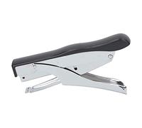 Hand Held Stapler Ergonomic Labor Saving Mini Stapler with Metal for Binding Documents in Offices Schools Factories Cold Rolled Steel 80 x 21 x 155mm (Negra)