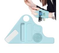 Hand Makeup Mixing Palette, Silicone Mixing Wrist Strap, Foundation Mixing Palette, Makeup Hand Palette, Wrist Strap Beauty Tool, Silicone Beauty Tool, Makeup Mixing Accessory, Handheld Makeup Palette
