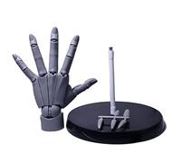 Hand Modelo 1: 1 Mannequín izquierdo flexible Hand de 14 pulgadas PVC PVC Posable Mannequín para artistas, pintura, exhibición, decoración del escritorio
