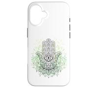 Hand of Fatima/Hamsa/S-XXXL/Yoga/Meditation Carcasa para iPhone 16