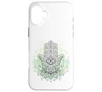 Hand of Fatima/Hamsa/S-XXXL/Yoga/Meditation Carcasa para iPhone 16 Plus