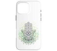 Hand of Fatima/Hamsa/S-XXXL/Yoga/Meditation Carcasa para iPhone 16 Pro MAX