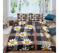 hand painted style Funda de Edredón Microfibra Suave 2 Piezas Compuesto Estampado 3D hand painted estilo Funda Edredon con Fundas de Almohada Antibacteriana Lavables for niños Single（135x200cm）