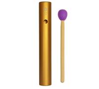 Hand Percussion Instrument Set, Aluminum Wah Tube with Beater Mallet Wah Percussion Instrument Tuning Pipes Sound for Music Accompaniment and Personal Relaxation(Orange (576hz))