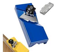 Hand Plane Gypsum Board Cutting Tool, Plasterboard Trimming Tool with Adjustable 45°/90° Angles, Portable Plasterboard Edge Trimming Deburring Tool for Plasterboard, Wood & DIY Woodworking (Blue)